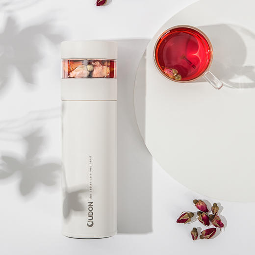 OUDON 贝特 茶水分离保温杯 商品图2