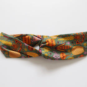 HUJI祤集窄版发带插画万圣节