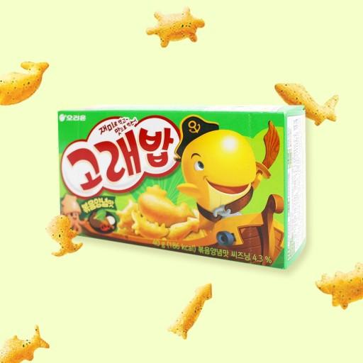 好丽友好多鱼饼干46g오리온고래밥볶음양념맛46g 商品图0