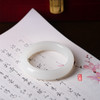 和田玉(羊脂玉)手镯--平安镯（圈口请备注留言） 商品缩略图10