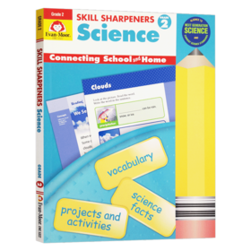技能铅笔刀 科学练习册 二年级 英文原版 Skill Sharpeners Science Grade 2 美国加州小学教辅 英文版 进口原版英语书籍