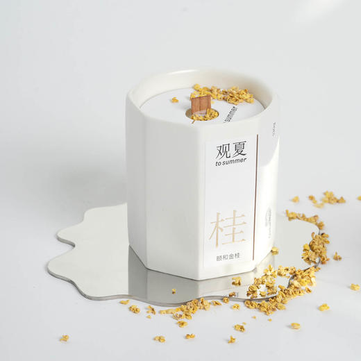 颐和金桂—精油木芯香薰蜡烛 商品图2