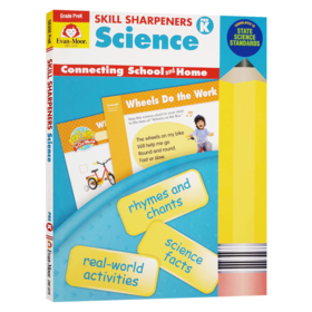技能铅笔刀 科学练习册 幼儿园小中班 英文原版 Skill Sharpeners Science Grade PreK 美国加州教辅 英文版进口原版英语书籍