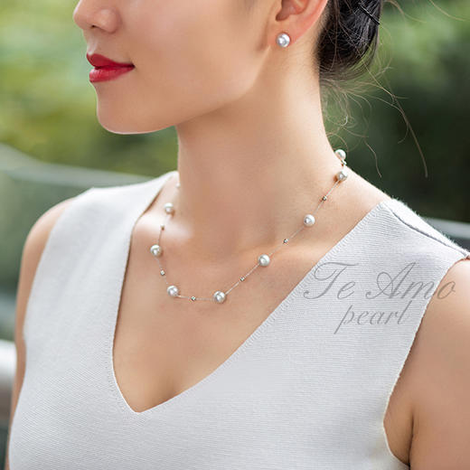 【律动系列】珍珠项链/经典作品 商品图5