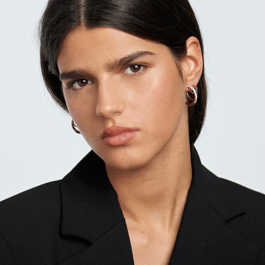 北京仓｜PD Paola-Cavalier-Majestica-薰衣草色 三重圈 耳环  [西班牙设计师] 商品图0