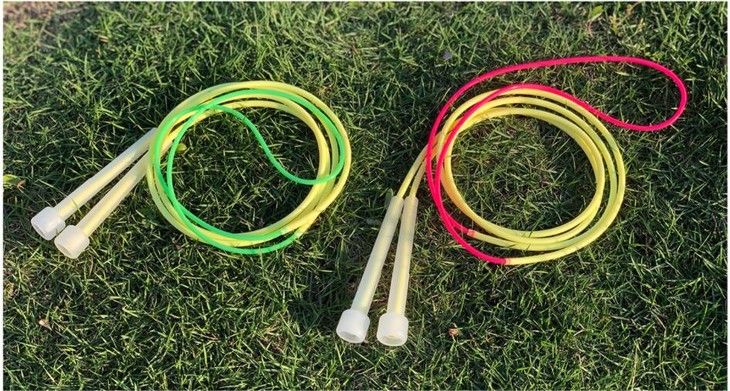 沙式极速跳绳中小学生轻软花式好用不打结跳绳成人儿童花样gh