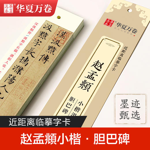 赵孟頫小楷汲黯传 胆巴碑(节选) 商品图1
