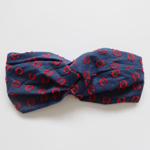 HUGOJIRO宽版发带插画毛圈圈 商品图3