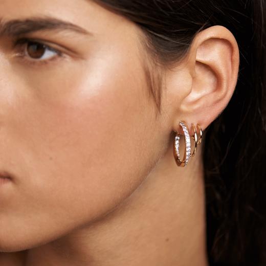 北京仓｜PD Paola-Cavalier-Majestica-薰衣草色 三重圈 耳环  [西班牙设计师] 商品图4