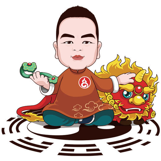 个人IP卡通形象定制手绘设计卡通人物形象定制吉祥颜色定制 商品图2