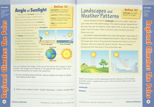 技能铅笔刀 科学练习册 六年级 英文原版 Skill Sharpeners Science Grade 6 美国加州小学教辅 英文版 进口原版英语书籍 商品图1