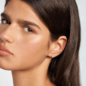 北京仓｜PD Paola-Cavalier-Lavender-薰衣草紫晶 方形 耳环  [西班牙设计师]