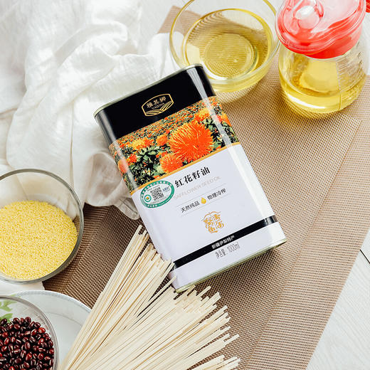 雅其娜有机红花籽油、亚麻籽油 物理冷榨一级食用油 商品图0