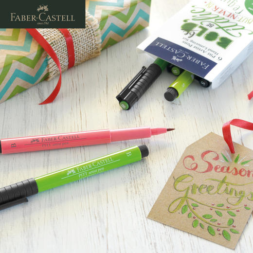 德国辉柏嘉 蓝系列 “Pitt” 软头水性马克笔手绘套装 商品图0