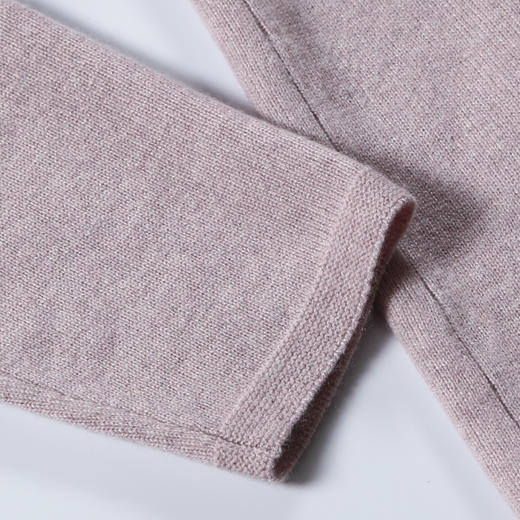 羊绒世家2020早春新款女士高领100%山羊绒衫修身内搭保暖针织毛衣 商品图9