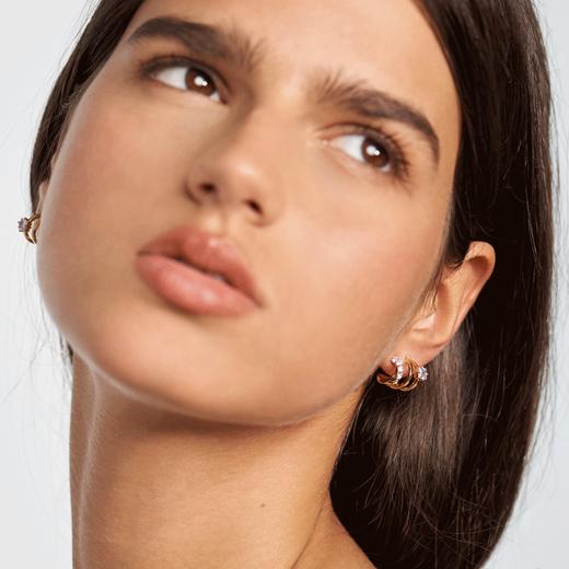 北京仓｜PD Paola-Cavalier-Royal-骑士紫晶 三爪 耳环  [西班牙设计师] 商品图4