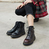 西村名物秋冬新款复古时尚潮流加绒马丁靴T20DS41451 商品缩略图0