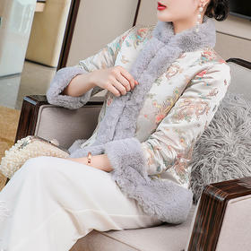 KDS-1962中国风女装棉衣2020冬季新款中式唐装棉服加厚汉服袄子上衣外套