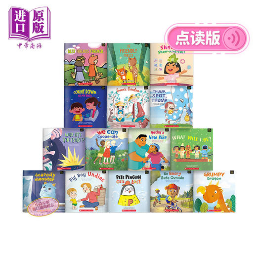 【中商原版】Scholastic My First Story Set 2 学乐15册故事套装2 点读版 低幼亲子启蒙故事绘本套装 平装 英文原版 3-6岁 商品图1