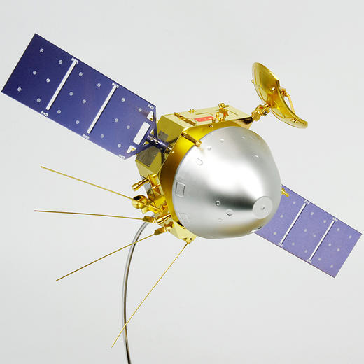 特尔博-长春航展、九三阅兵纪念品 1:30天问一号火星探测器模型航天探测器模型纪念收藏摆件 商品图3