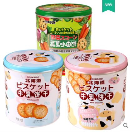 【8.9元/桶】可拉奥桶装饼干270g 商品图0