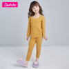 笛莎女童德绒内衣套装冬装儿童秋衣秋裤宝宝中大童保暖睡衣棉毛衫 商品缩略图3