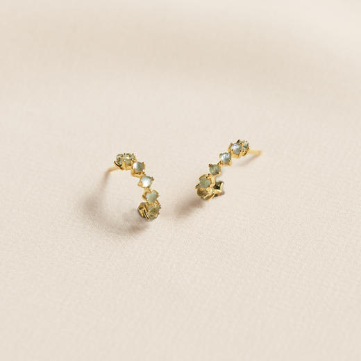 北京仓｜PD Paola-CITRIC-Mint Bird-薄荷 小耳圈 耳环  [西班牙设计师] 商品图2