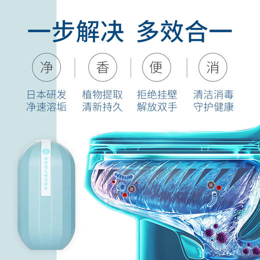 【一瓶1588次冲洗 一懒到底！】小树家魔瓶洁厕灵 卫生间马桶厕所除臭神器 去异味 魔瓶清洁剂 商品图3