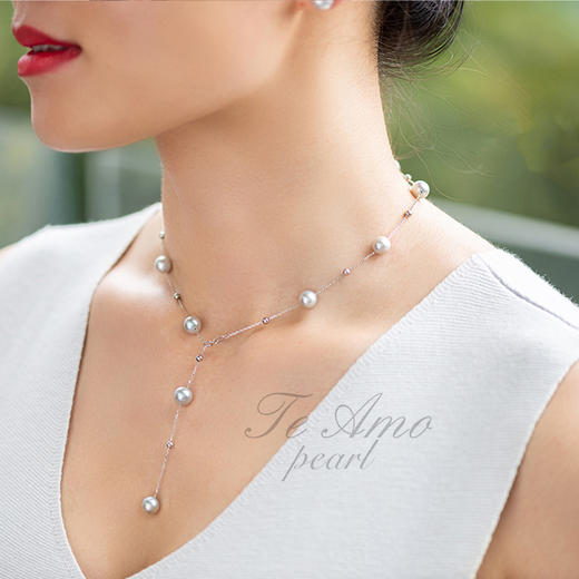 【律动系列】珍珠项链/经典作品 商品图3