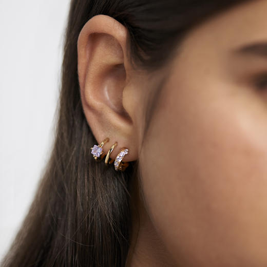 北京仓｜PD Paola-Cavalier-Royal-骑士紫晶 三爪 耳环  [西班牙设计师] 商品图3