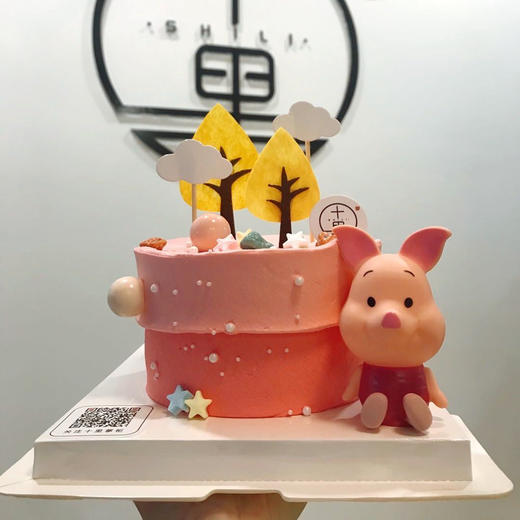 小猪皮杰蛋糕4寸