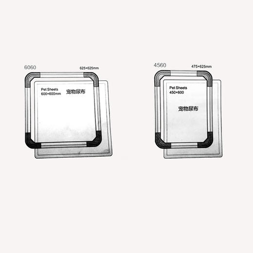 美卡组装犬厕便捷狗厕所便盆尿盆泰迪小型犬室内外可用宠物用品 商品图1