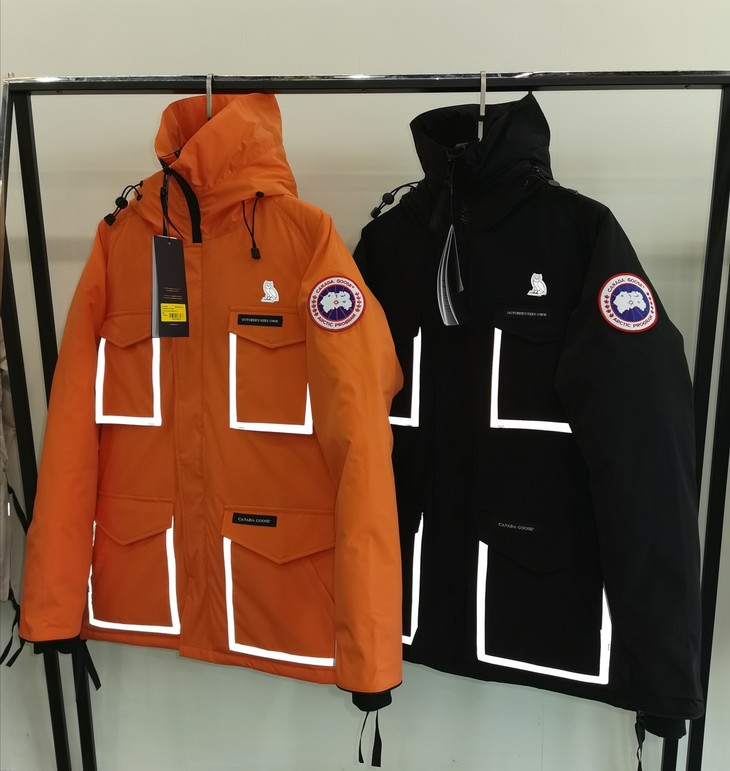 高端版 猫头鹰联名ovo cg 加拿大鹅反光保暖鹅绒外套