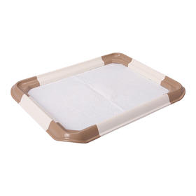 美卡组装犬厕便捷狗厕所便盆尿盆泰迪小型犬室内外可用宠物用品