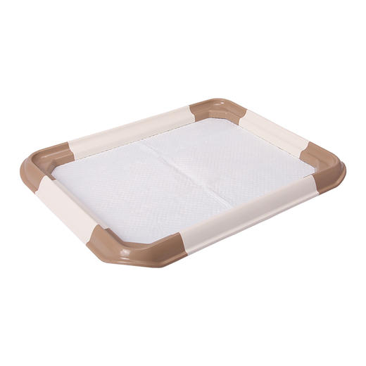 美卡组装犬厕便捷狗厕所便盆尿盆泰迪小型犬室内外可用宠物用品 商品图0