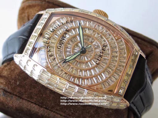 ABF法lan克穆勒，使用2824机芯。自动机械机芯，皮表带，密底，男士腕表 商品图6