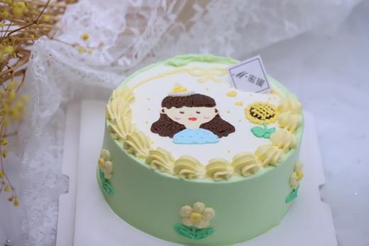 手绘小女孩 商品图0