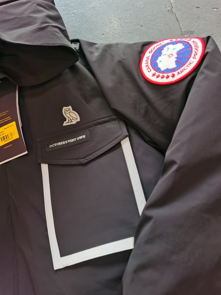 高端版 猫头鹰联名ovo cg 加拿大鹅反光保暖鹅绒外套