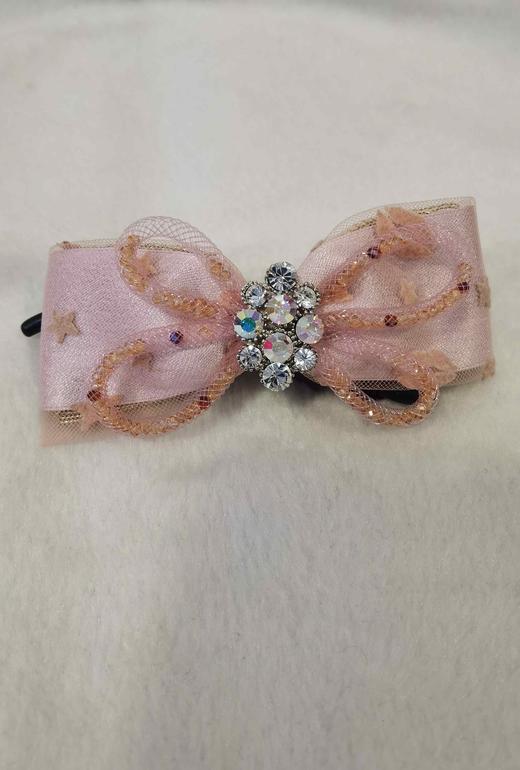 2楼紫兰布艺八字抓夹 商品图0