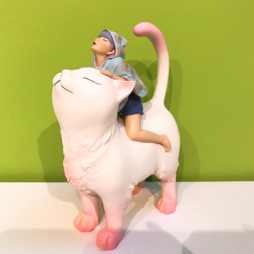 白夜童话-猫将军-小-粉晶蓝-贾晓鸥 商品图0