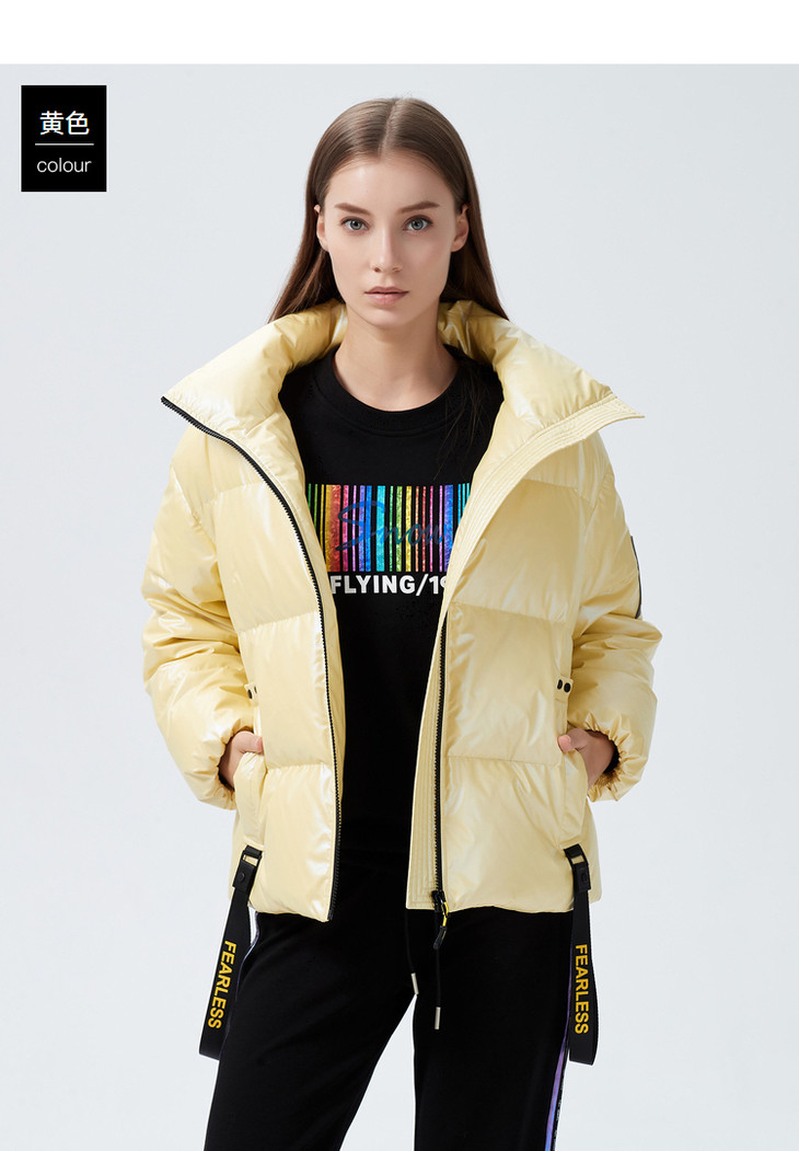 瑜大专享雪中飞2020新款女士保暖羽绒服x00145984fw