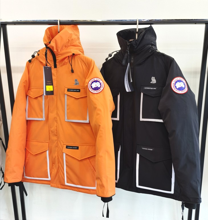 高端版 猫头鹰联名ovo cg 加拿大鹅反光保暖鹅绒外套