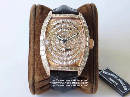 ABF法lan克穆勒，使用2824机芯。自动机械机芯，皮表带，密底，男士腕表 商品图3