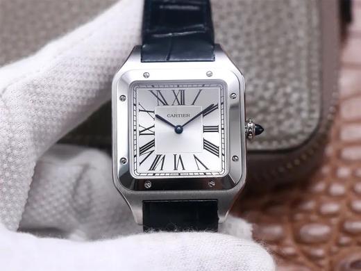 F1新款2020卡di亚 杜蒙山度士加大号薄款手表，长度46.6×宽度33.9mm，厚度8.5mm，男士腕表，意大利纯手工牛皮，机芯密底 商品图0