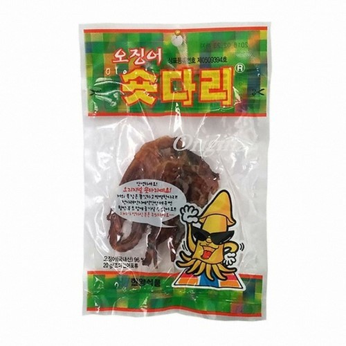 汉阳鱿鱼爪小腿原味20g오징어숏다리20g