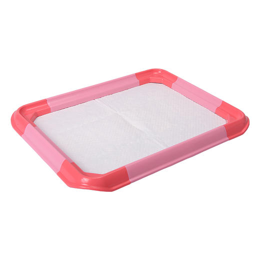 美卡组装犬厕便捷狗厕所便盆尿盆泰迪小型犬室内外可用宠物用品 商品图3