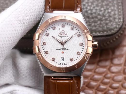 TW欧miga星座星座系列第五代作品,尺寸39mm，搭载原装8800,8801自动机芯。男士腕表，皮表带，自动机械机芯，密底。 商品图0