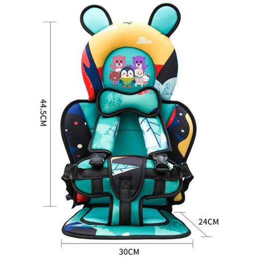 【儿童安全座椅】汽车儿童安全座椅宝宝坐椅便携式简易婴儿小孩车载坐椅 商品图1