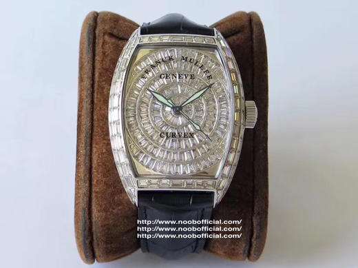 ABF法lan克穆勒，使用2824机芯。自动机械机芯，皮表带，密底，男士腕表 商品图10