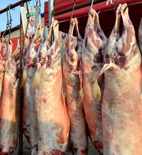 手切山羊肉片49元斤新鲜现杀本地山羊肉手切羊肉片1斤装优选商家